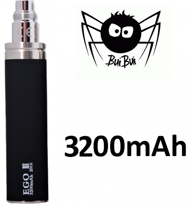 BUIBUI batéria GS eGo III 3200mAh - čierna 1 BUIBUI batéria GS eGo III 3200mAh - čierna