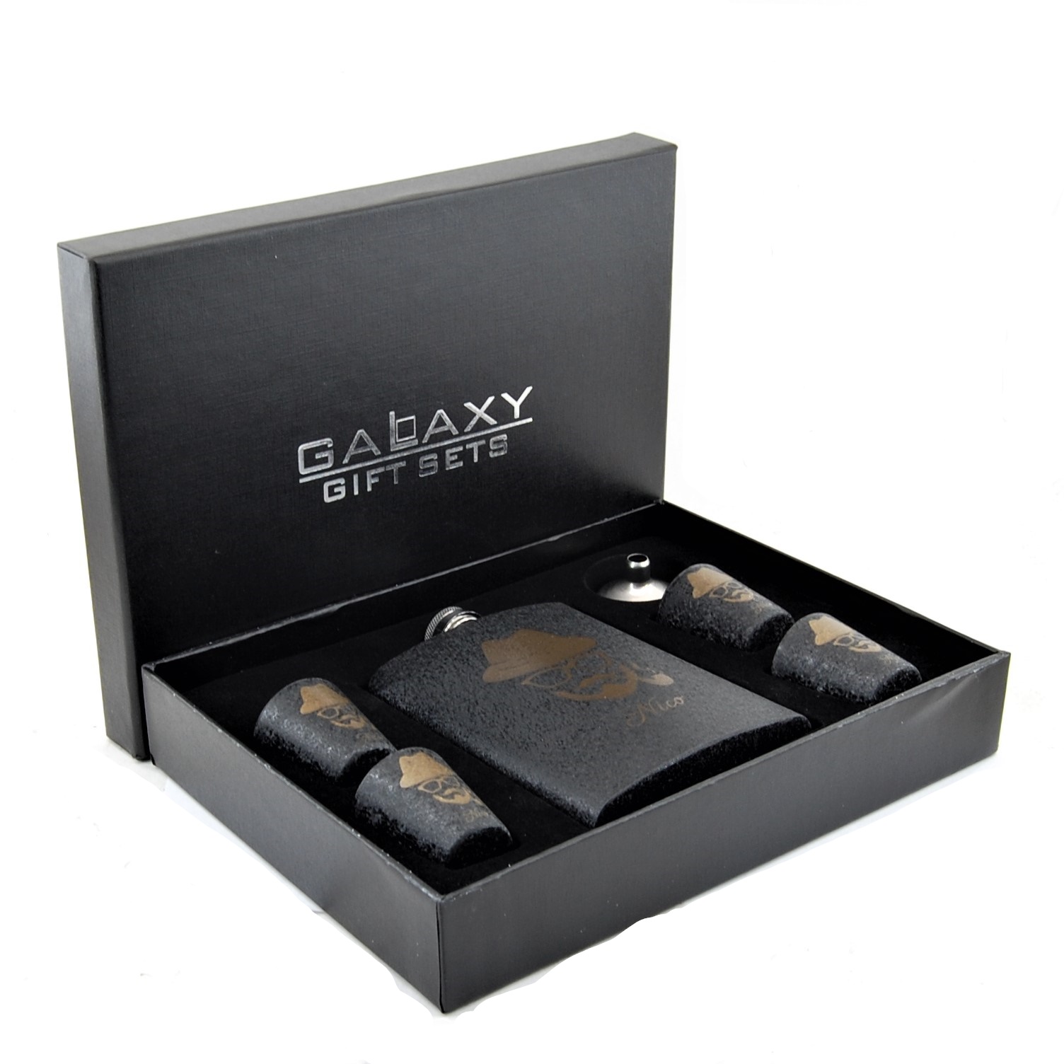 GALAXY- Ploskačka, štamperlíky. lievik- Darčeková sada- DJH1256P 2 GALAXY- Ploskačka, štamperlíky. lievik- Darčeková sada- DJH1256P