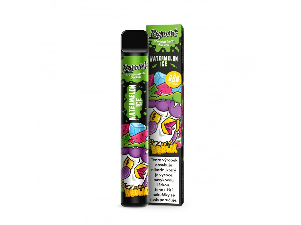 REYMONT KURWA-688 puff 2%- Watermelon Ice 1ks 1 REYMONT KURWA-688 puff 2%- Watermelon Ice 1ks