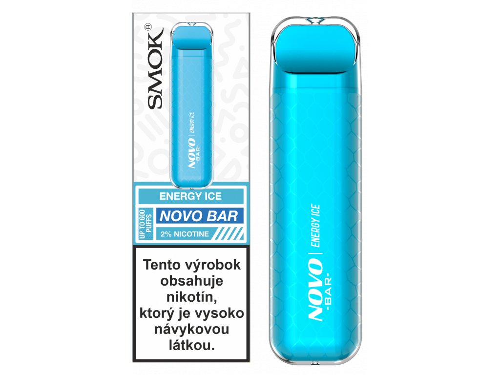 SMOK NOVO BAR 20 mg- Energy Ice 1 ks 1 SMOK NOVO BAR 20 mg- Energy Ice 1 ks