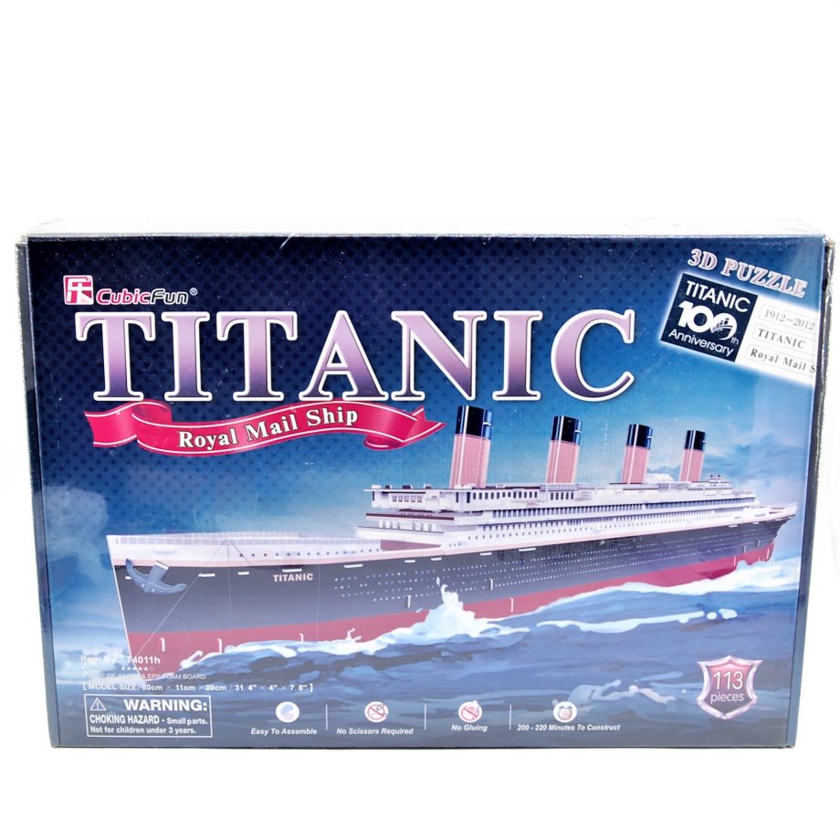 32203 1 cubicfun 3d puzzle titanic 113 dielov