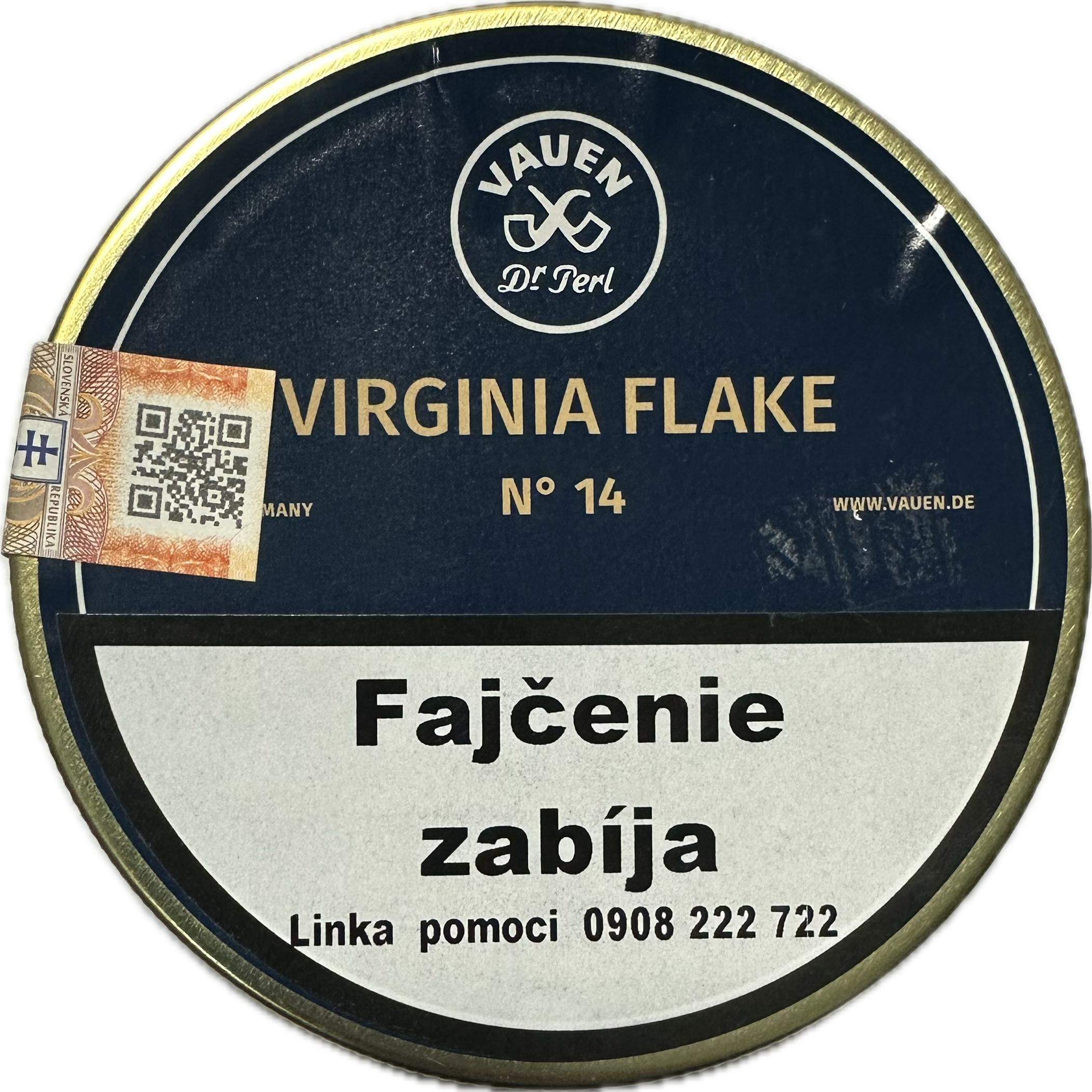 VAUEN - Fajkový tabak Vauen Virginia flake N°14 50g 1 VAUEN - Fajkový tabak Vauen Virginia flake N°14 50g