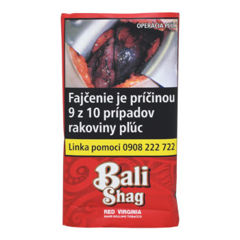 BALI SHAG red virginia - CIGARETOVÝ TABAK BALI SHAG red virginia 30g