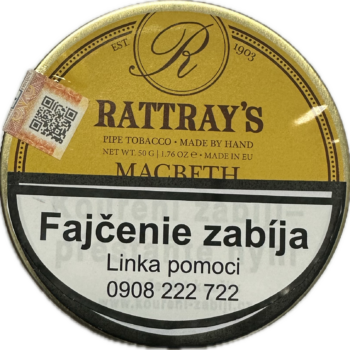 RATTRAYS - Fajkový tabak RATTRAYS Macbeth 50g