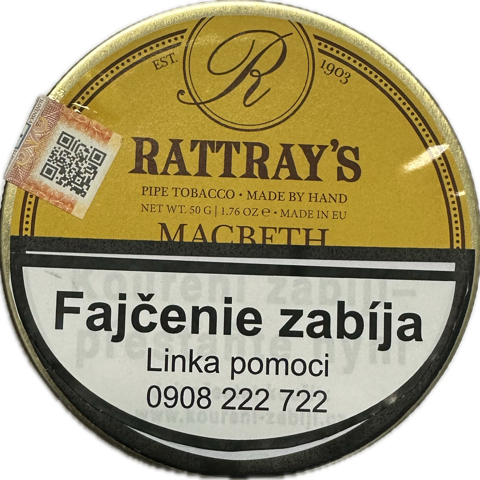 RATTRAYS - Fajkový tabak RATTRAYS Macbeth 50g 1 RATTRAYS - Fajkový tabak RATTRAYS Macbeth 50g