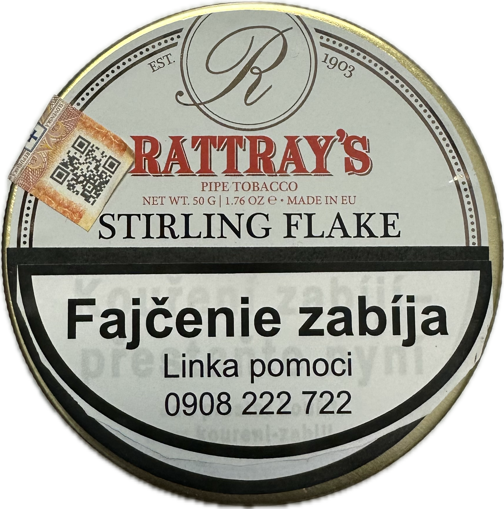 RATTRAYS - Fajkový tabak RATTRAYS Stirling flake 50g 1 RATTRAYS - Fajkový tabak RATTRAYS Stirling flake 50g