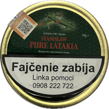 STANISLAW - Fajkový tabak Stanislaw Pure Latakia 50g
