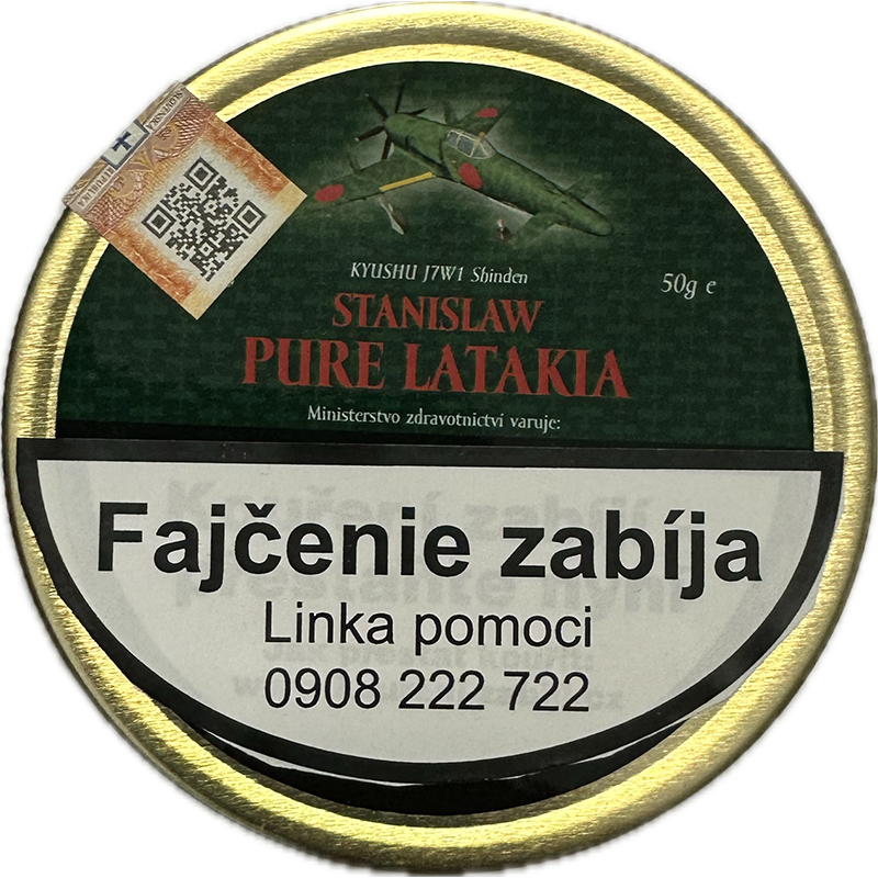 STANISLAW - Fajkový tabak Stanislaw Pure Latakia 50g 1 STANISLAW - Fajkový tabak Stanislaw Pure Latakia 50g