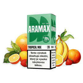 ARAMAX SALT Tropical Mix e-liquid 10 ml nikotin 20mg/ml