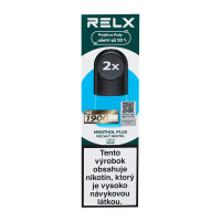 RELX pod náhradný Pro 2 cartridge Menthol Plus Náplň 18 mg 2 ks