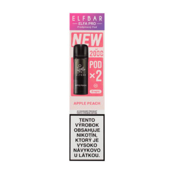 ElfBar ELFA Pods cartridge 2Pack Apple Peach 20mg