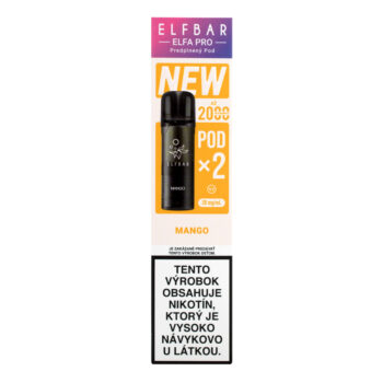 ElfBar ELFA Pods cartridge 2Pack Mango 20mg