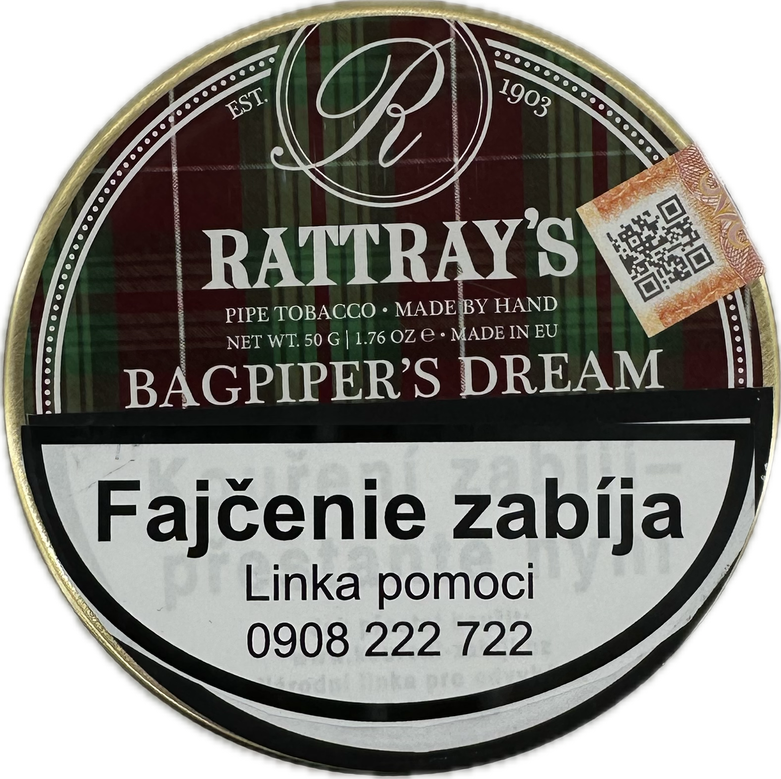 RATTRAYS - Fajkový tabak RATTRAYS Bagpipers dream 50g 1 RATTRAYS - Fajkový tabak RATTRAYS Bagpipers dream 50g