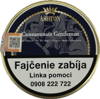 ASHTON - Fajkový tabak  CONSUMMATE GENTLEMAN 50g
