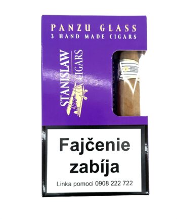 STANISLAW PANZU GLASS 1bal. Cigary 3ks