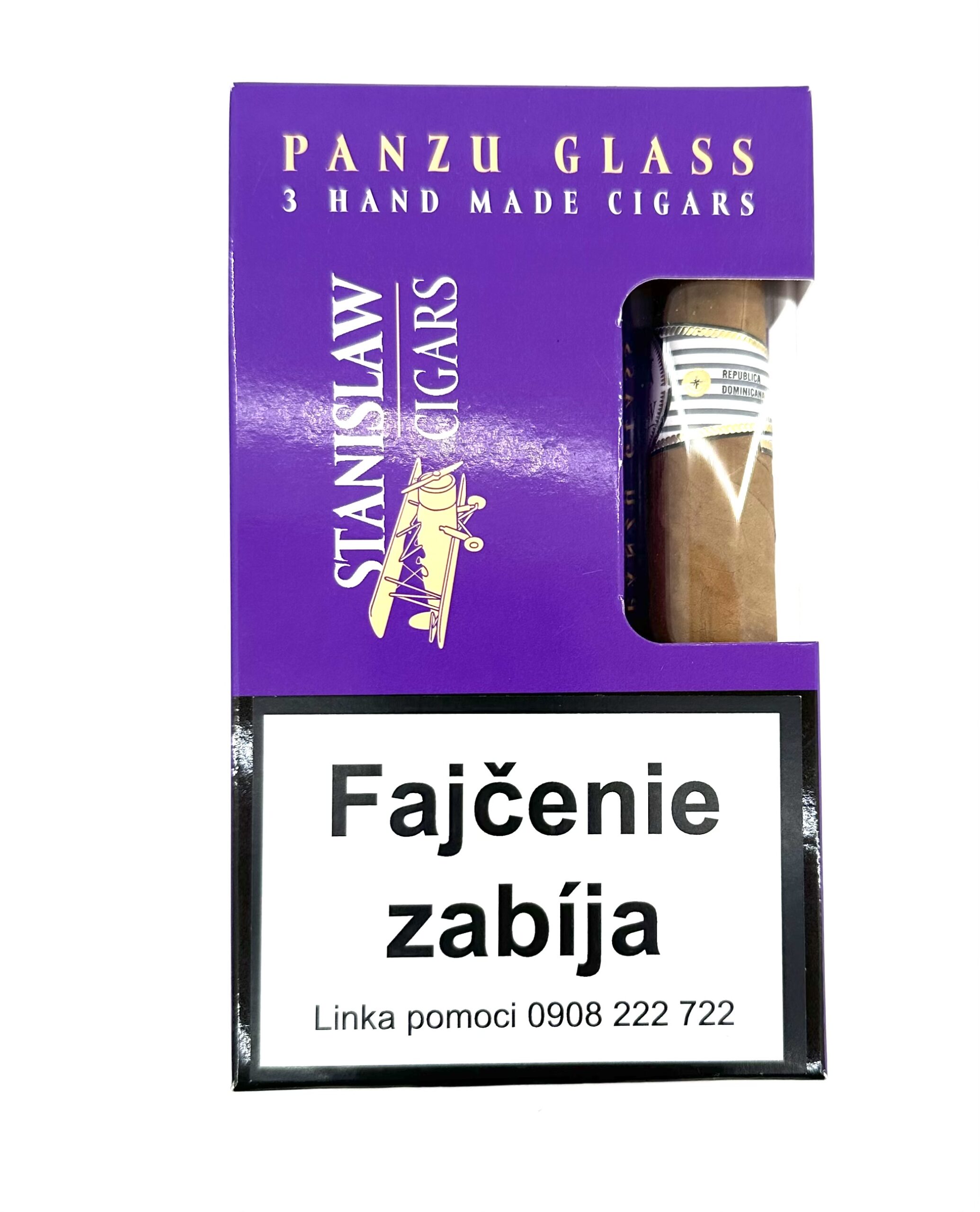 STANISLAW PANZU GLASS 1bal. Cigary 3ks 1 STANISLAW PANZU GLASS 1bal. Cigary 3ks