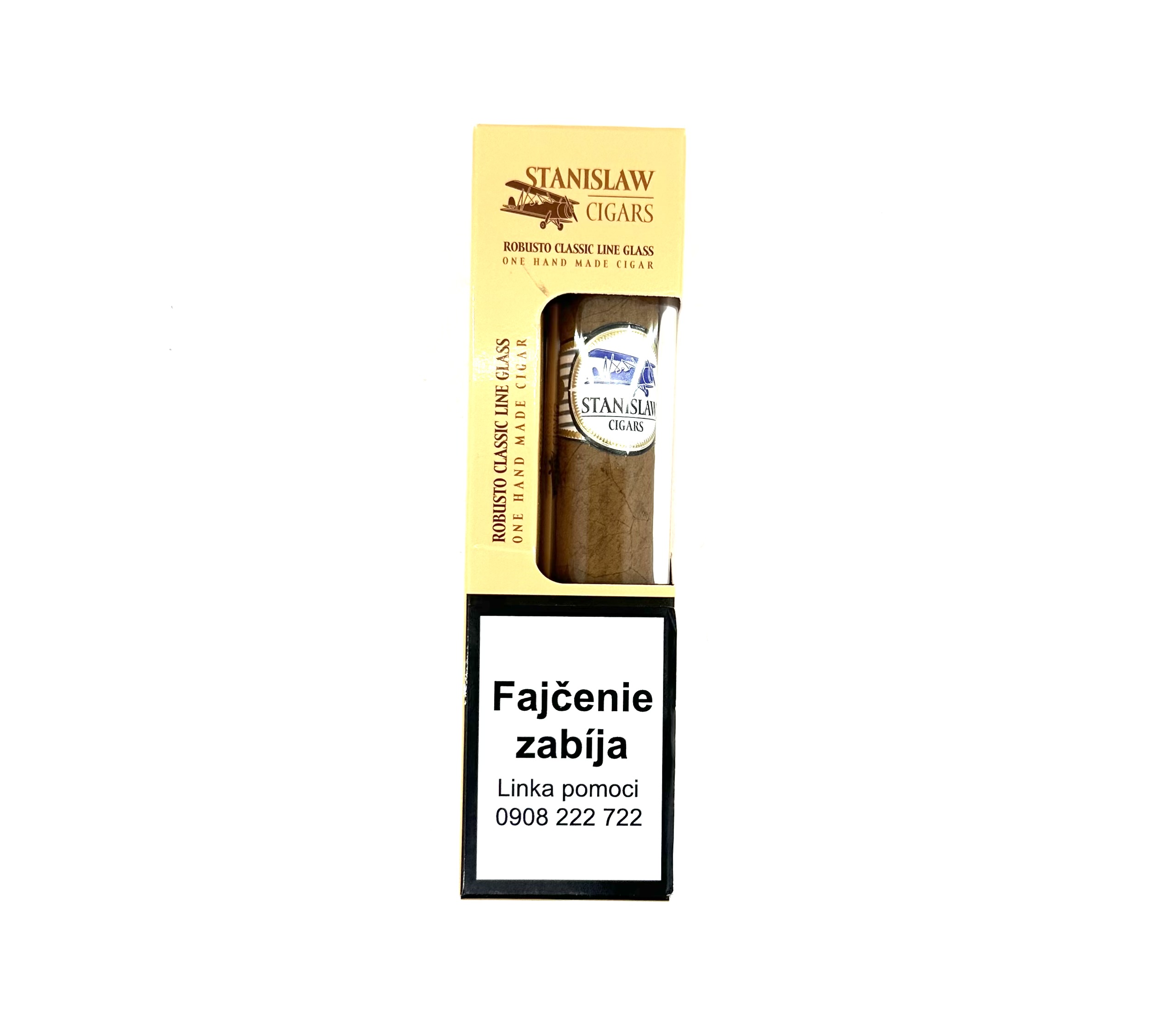 STANISLAW ROBUSTO CLASSIC LINE GLASS 1ks Cigara 1 STANISLAW ROBUSTO CLASSIC LINE GLASS 1ks Cigara