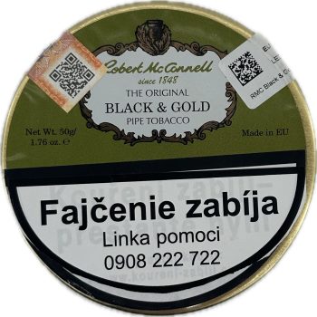 Robert McCONNELL Black & Gold - fajkový tabak 50g
