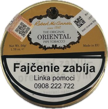 Robert McCONNELL Oriental - fajkový tabak 50g