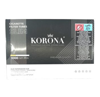 Cigaretové dutinky KORONA SLIM  1000