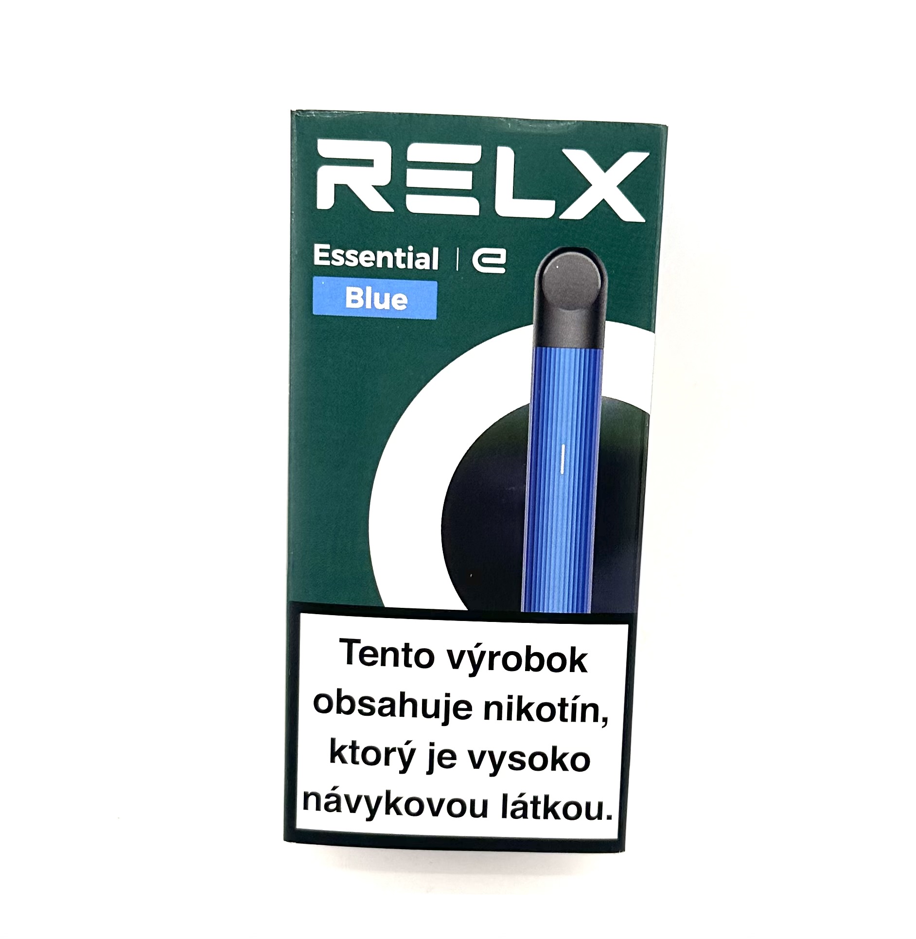 Elektronická cigareta RELX ESSENTIAL STARTER KIT - Blue 1 Elektronická cigareta RELX ESSENTIAL STARTER KIT - Blue